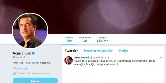 Acun Ilıcalı o çağrıya kayıtsız kalmadı