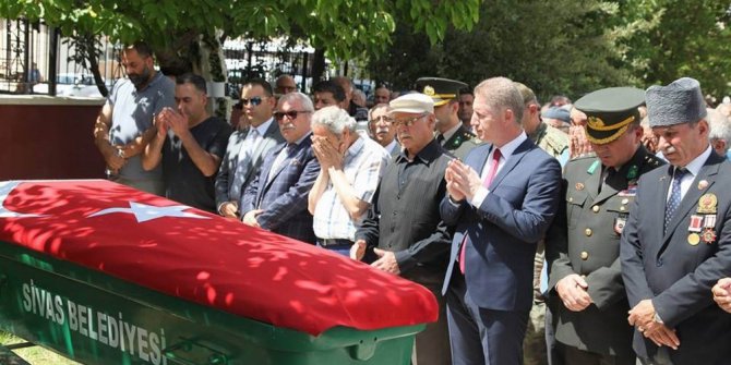 Kıbrıs Gazisi son yolculuğuna uğurlandı