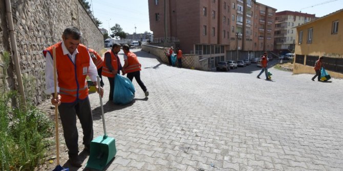 Artuklu Belediyesinden bayram temizliği