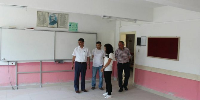 Okullar eğitime hazırlanıyor