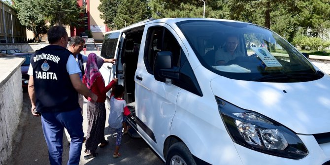 Mobil Huzur Ekibinden dilencilere yönelik denetim