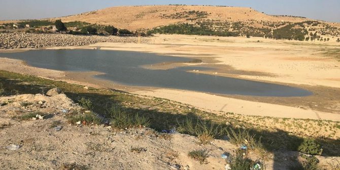 Malatya’da Orduzu Göleti kurudu