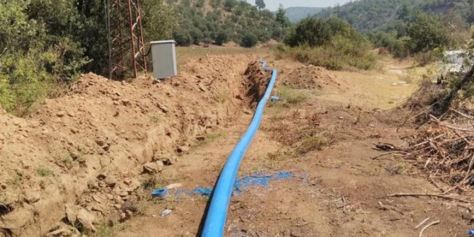 Gördes’te 612 dekar arazi sulanabilir hale geldi
