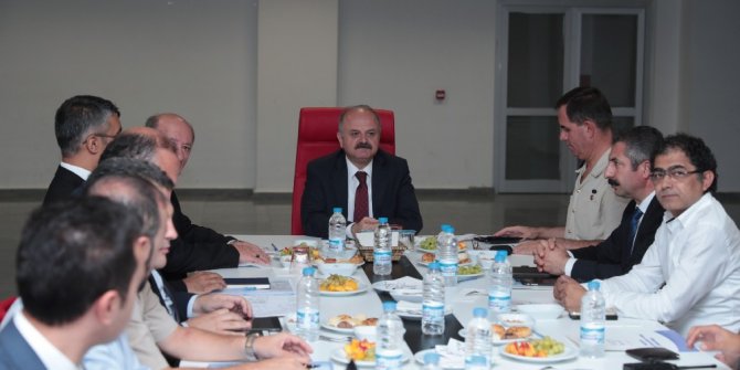 İl Spor Güvenlik Kurulu, Vali Çakacak başkanlığında toplandı