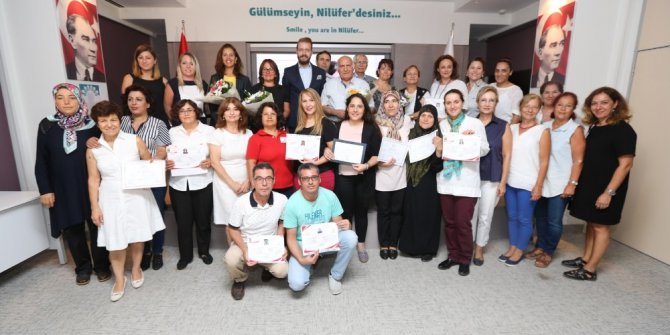 Nilüfer Belediyesi meslek edindirmeye devam ediyor