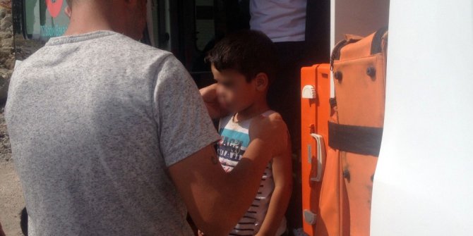 Başkent’te korkutan yangın: 1 çocuğun kolu yandı