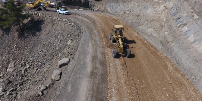 Dulkadiroğlu Belediyesi’nden Bertiz’e yüksek standarlı yol