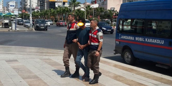 Gasp zanlısı jandarmadan kaçamadı