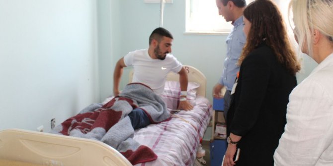 Kaymakam Dundar’dan hasta ziyareti