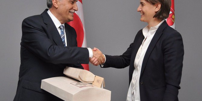 Bakan Fakıbaba, Sırbistan Başbakanı Brnabic ile görüştü