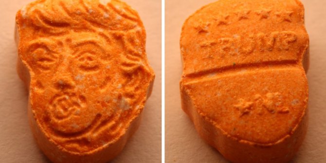 Trump heykelinde 39 bin Euro değerinde uyuşturucu ele geçirildi