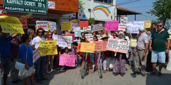 Aydın’da JES karşıtı çevreciler eylemlerini sürdürüyor