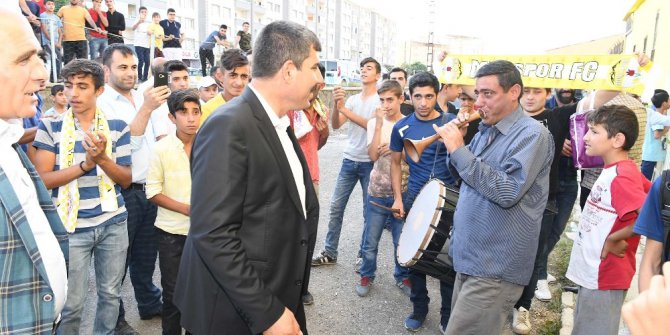 Başkan Asya, Muşspor’un sevincine ortak oldu