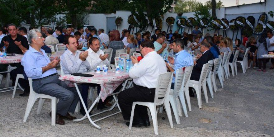 Maski Ekibinden Başkan Ergün’e Taziye Ziyareti