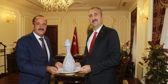 Başkan Duruay’dan Bakan Gül’e hayırlı olsun ziyareti