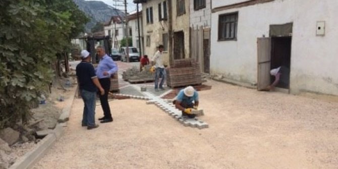 Bayırköy’de alt yapı çalışmaları devam ediyor