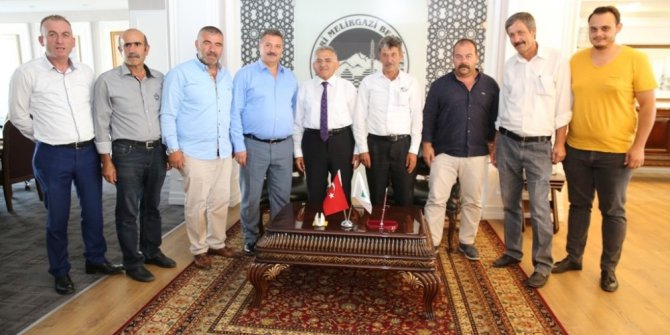 Kayabağ Yardımlaşma Ve Dayanışma Derneği Başkan Büyükkılıç’ı ziyaret etti