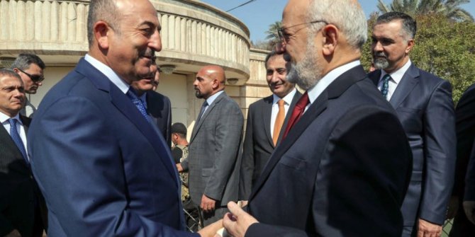 Dışişleri Bakanı Çavuşoğlu Irak’ta mevkidaşı Caferi ile görüştü