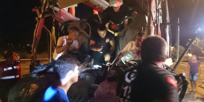 Alanya’da feci kaza: 1 ölü, 11 yaralı