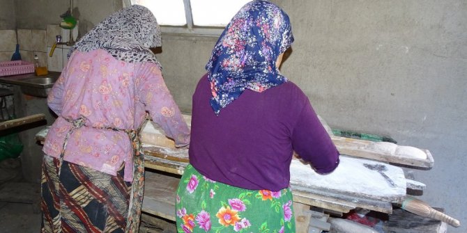 Hisarcıklı kadınların bayram hazırlığı