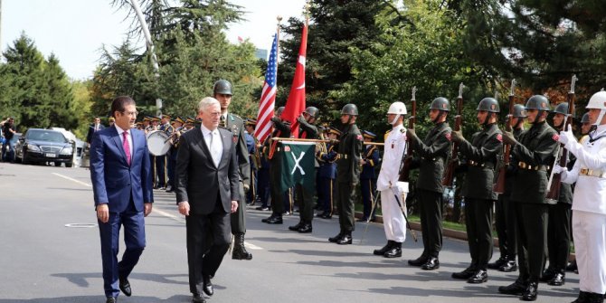 Bakan Nurettin Canikli, ABD Savunma Bakanı Mattis ile görüştü