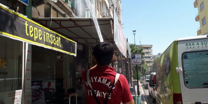 Adıyaman’da baca yangını