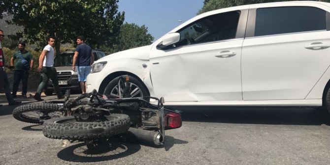 Milas’ta trafik kazası: 1 yaralı