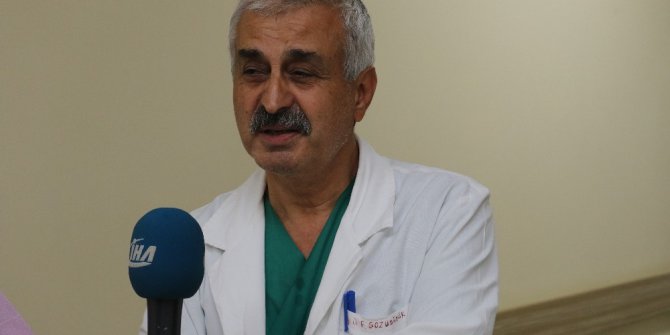 Op. Dr. Fikret Gözübüyük, "Yanık vakalarında, yanan bölge 10 dakika süreyle soğutulmalı"