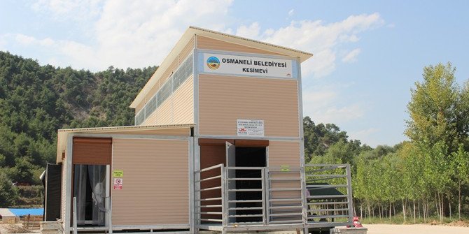 Osmaneli mezbahası Kurban Bayramı’na hazır