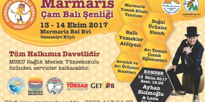 Marmaris’te bal şenliği  düzenlenecek