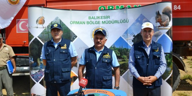 Balıkesir Valisi Yazıcı: “Yaklaşık 10 bin ağacın yandığı alana yeniden dikim yapacağız”