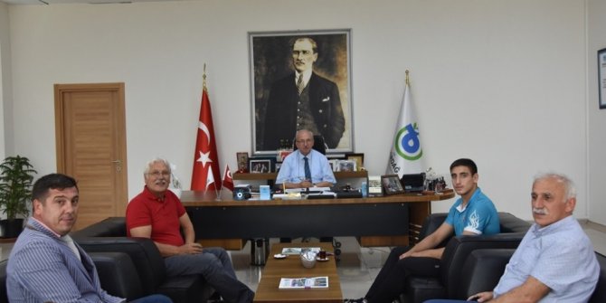 Başkan Albayrak, Dünya 3’üncüsü Koç’u ağırladı