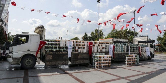 Beykoz’da 80 okula boya ve temizlik malzemesi desteği