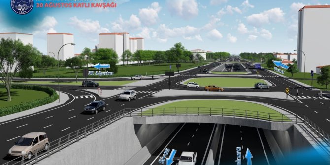 Büyükşehir Belediyesi ulaşım projelerine devam ediyor