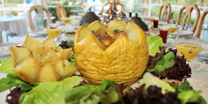 Sultanların en çok sevdiği yemek ’kavun dolması’
