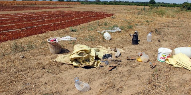 Yağmurdan kaçarken yıldırıma tutuldular