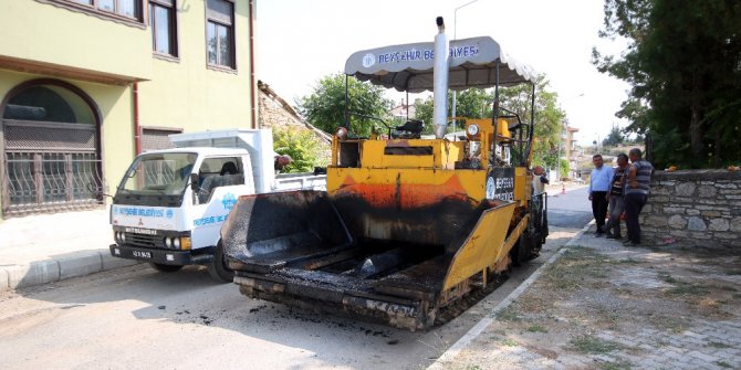 Belediyeye ait iş makinesinden mazot hırsızlığı