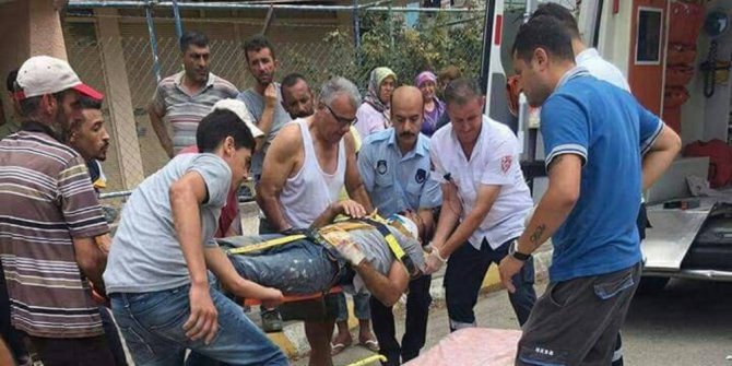 Hatay’da inşaattan düşen Suriyeli işçi öldü