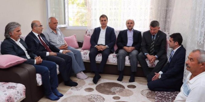 Bakanı Çelik’ten şehit polis Erhan Konuk’un ailesine taziye ziyareti