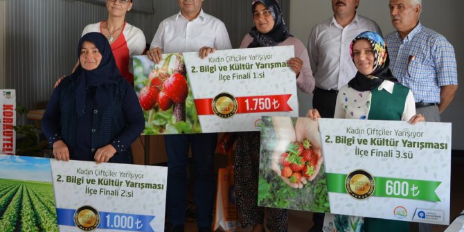 Korkuteli’nde Kadın Çiftçiler Yarıştı