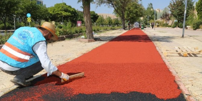 Elazığ’da 11 bin metre kare yürüyüş yolu yapıldı