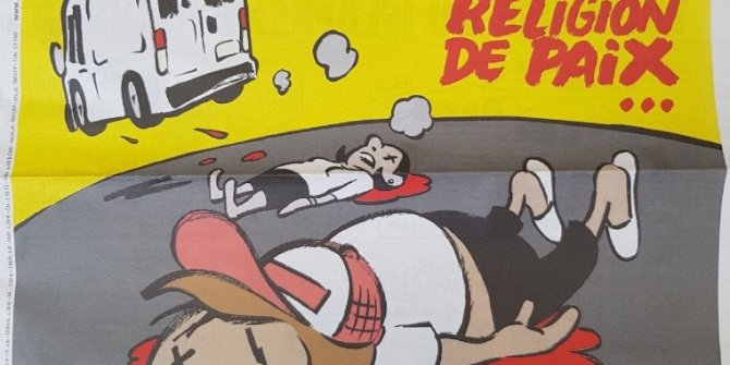 Charlie Hebdo’dan yine İslam’a hakaret eden kapak