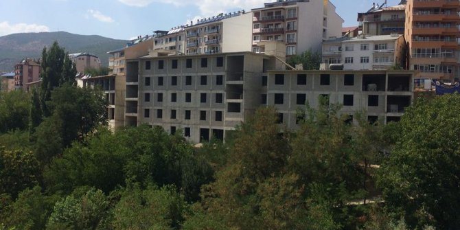 Tunceli’deki kız yurdunun kaba inşaatı tamamlandı