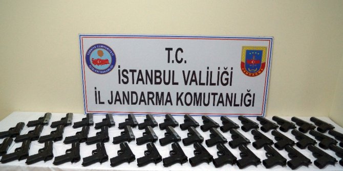 Jandarmadan ruhsatsız silah operasyonu