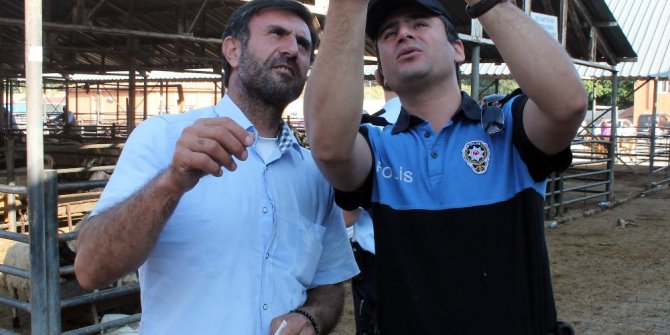 Polis, pazarda sahte para uyarısı yaptı