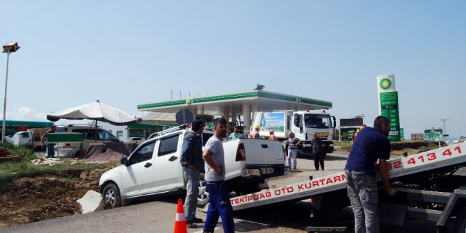 Tekirdağ’da zincirleme trafik kazası: 6 yaralı