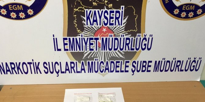 Uyuşturucu operasyonu: 1  gözaltı
