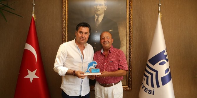 Gündoğan SAÇEV’den Kocadon’a teşekkür plaketi