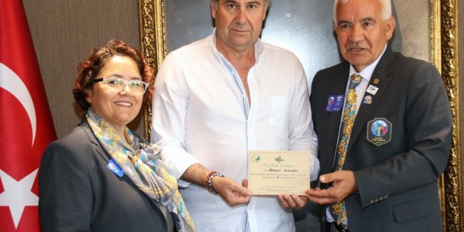 Rotary Federasyon Başkanı’ndan Başkan Kocadon’a ziyaret