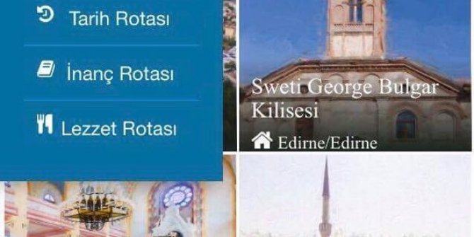 ‘Edirne Turizm Rotaları’’ mobil uygulaması kullanıma hazır